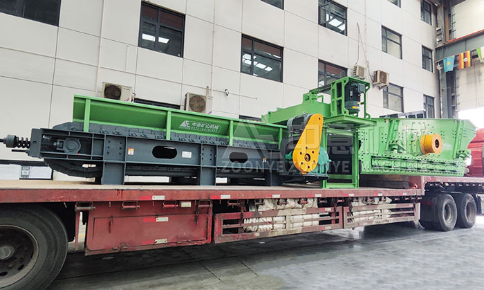 The Complete Installation Of Zhongyi Machinery Decoration Garbage Disposal Equipment