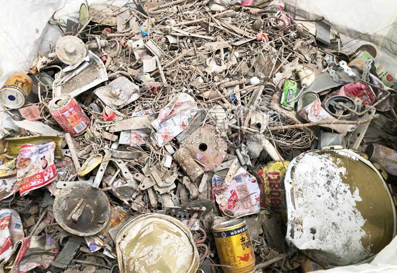 Selected recycled iron products