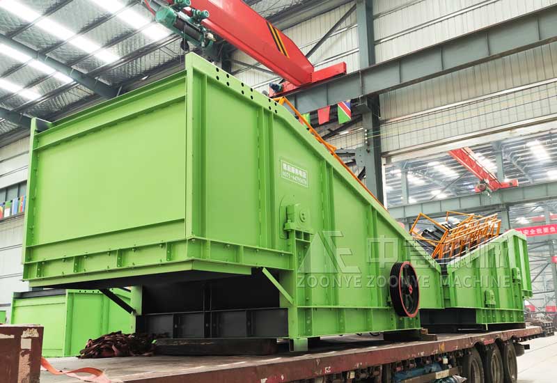 Decoration garbage screening equipment