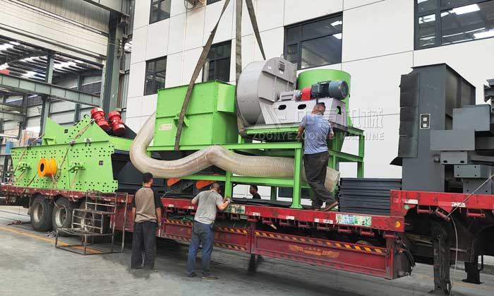 【Direct Shot On Loading Site】Zhongyi Machinery Decoration Garbage Sorting Equipment Starts