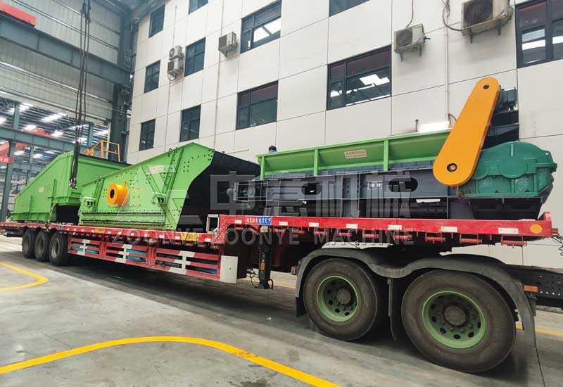 Decoration garbage screening equipment